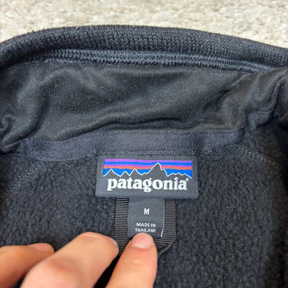 Patagonia Better Sweater 1/4 Quarter Zip Pullover Fleece Sweater Jacket Men's M - Picture 4 of 9